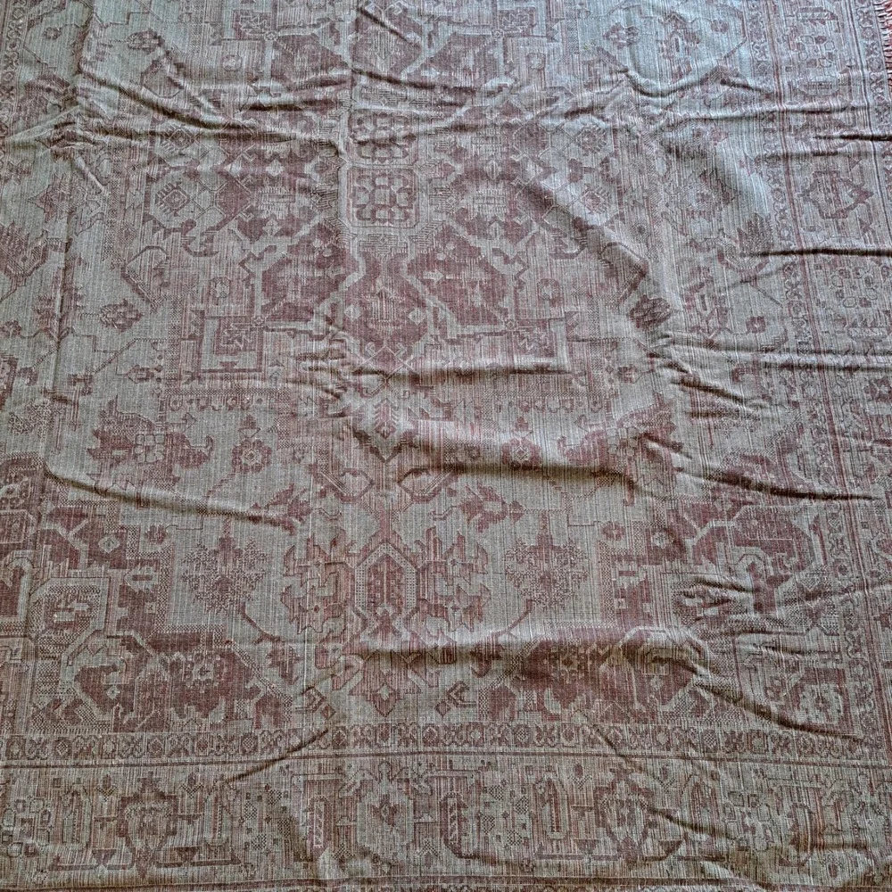 Vintage 1960s East German Sofa Cover / Rug – Vibrant & Mint Condition 74 X 58